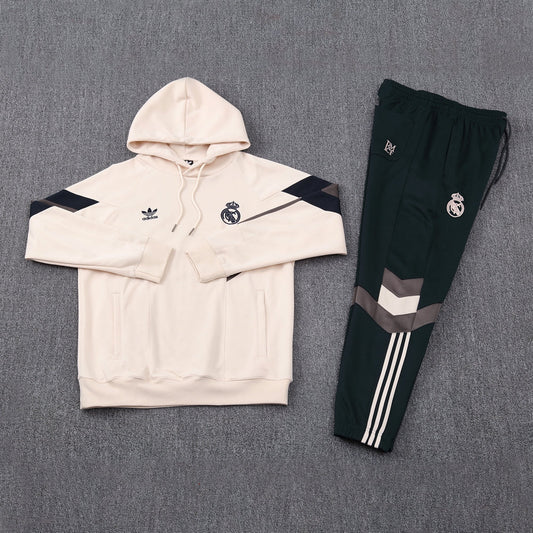 Real Madrid Tracksuit 24/25 Hoodie Vers - Pro Soccer Jersey