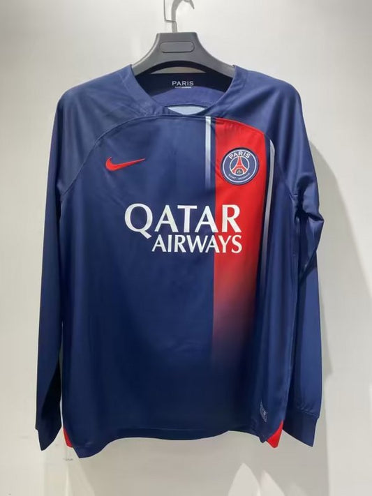 PSG Home 23/24 Fan Version LS - Pro Soccer Jersey