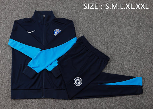 Chelsea Black/Blue Tracksuit 24/25 - Pro Soccer Jersey