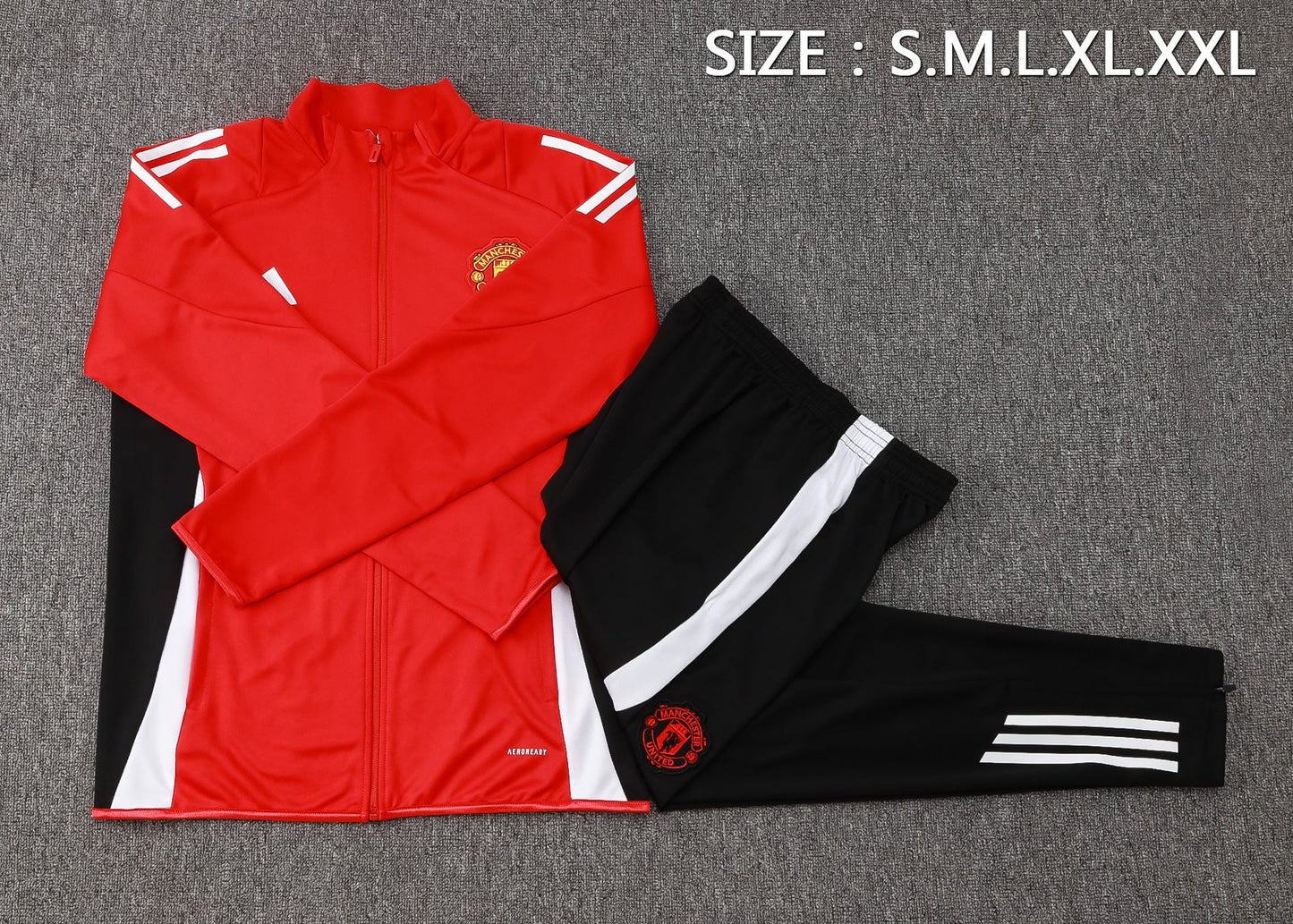 Manchester United Red Tracksuit 24/25 - Pro Soccer Jersey