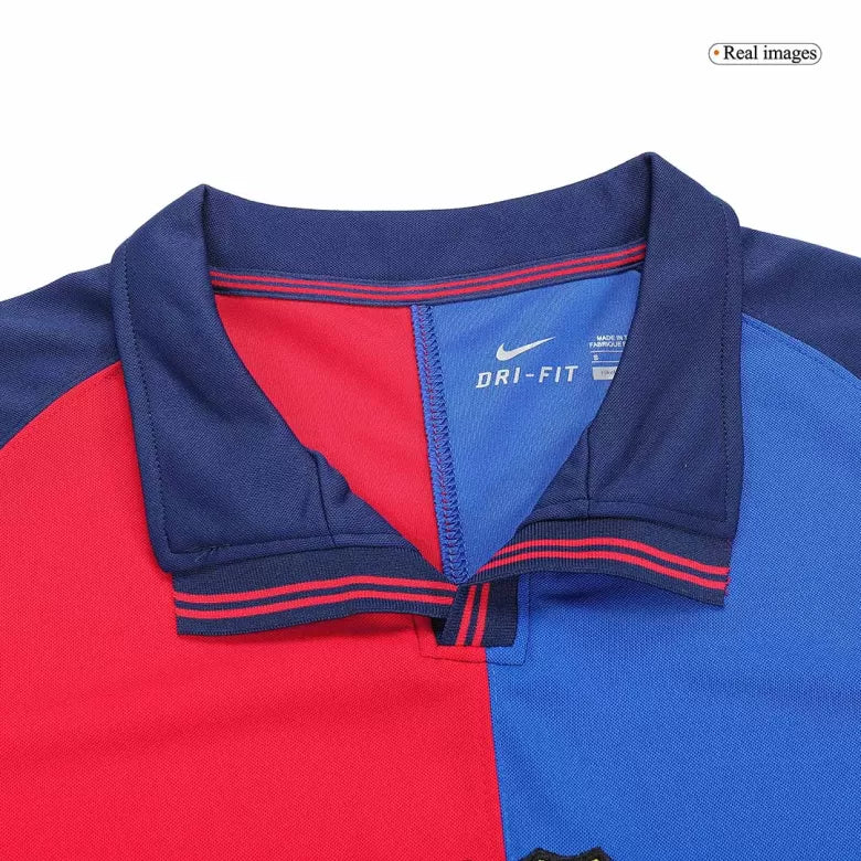 Barcelona Retro Jersey Home Soccer Shirt 1999/00 LS