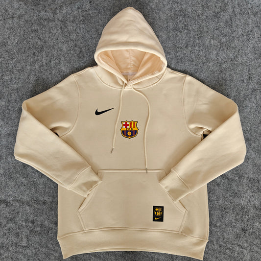 Barcelona Sweatshirt 24/25 Hoodie Centre-Logo - Pro Soccer Jersey