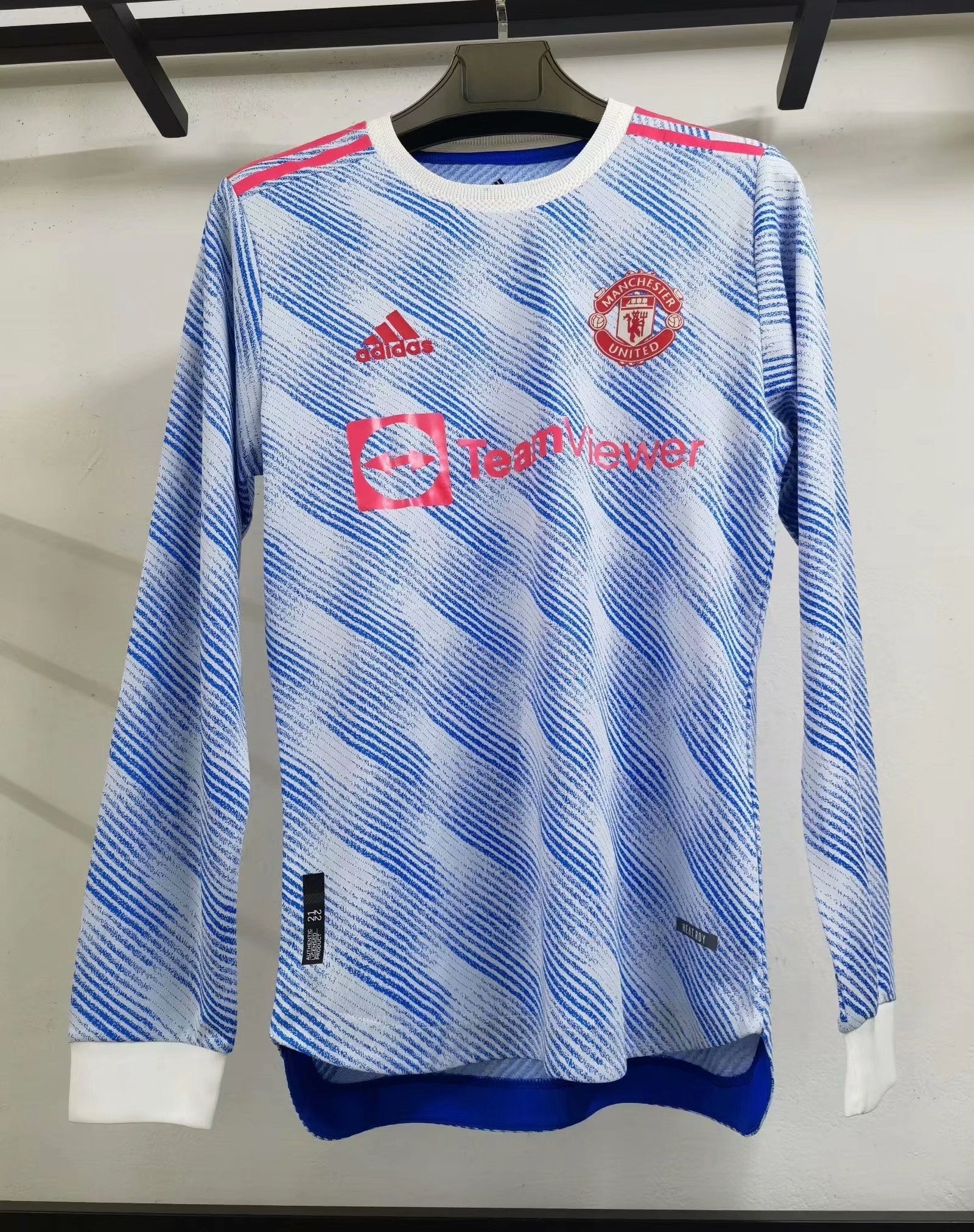 Manchester United Away 21/222 Player Version LS - Pro Soccer Jersey