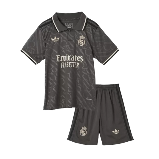 Kids Real Madrid 3rd 24/25 Fan Version