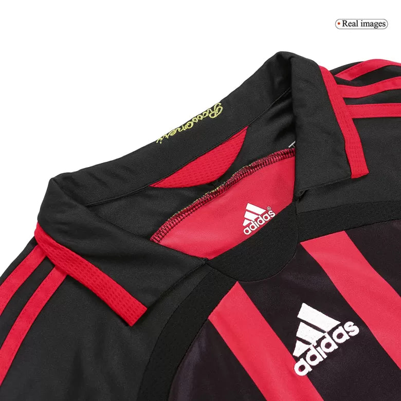Maldini #3 AC Milan Retro Home 2006/07 LS