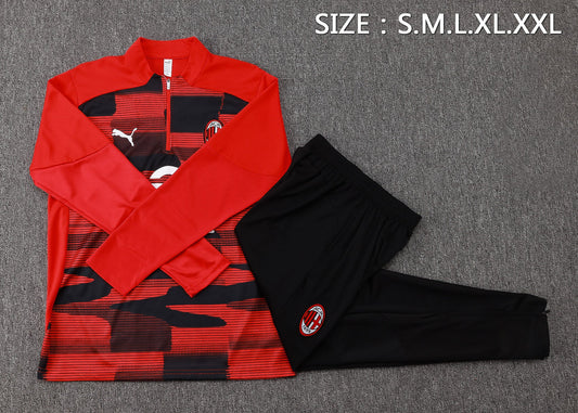 AC Milan Home Tracksuit 24/25 - Pro Soccer Jersey