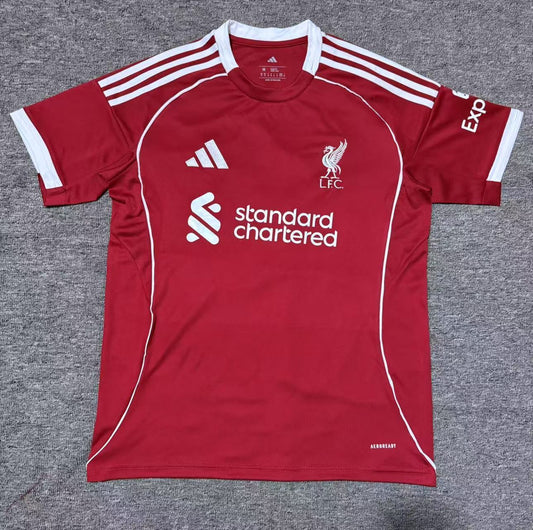 2025/2026 Liverpool Home Soccer Jersey