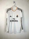 2013/2014 Real Madrid Retro Home shirt Long Sleeves : Thaï Quality