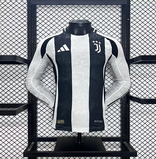 Juventus Home 24/25 Player Version LS - Pro Soccer Jersey