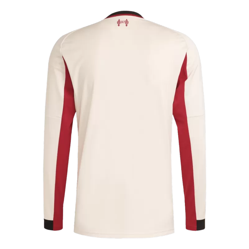 2025/2026 Long Sleeve Liverpool Away Football Shirt
