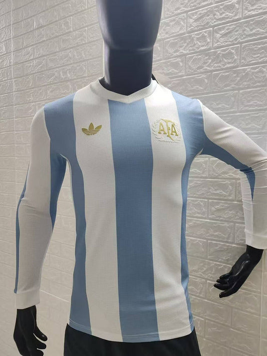 Argentina Home Copa America 24 Player Version LS - Pro Soccer Jersey
