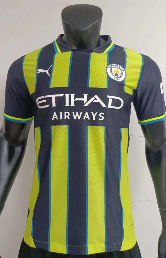 Manchester City Away 24/25 Player Version - Pro Soccer Jersey