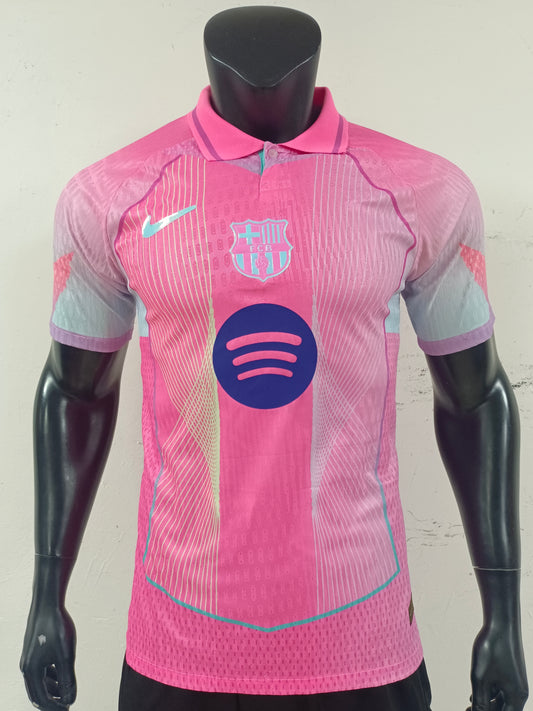 2025/2026 Player Version Barcelona Concept Pink Football Shirt