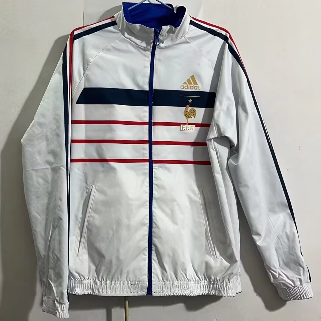 France Retro Windbreaker Jacket - Pro Soccer Jersey