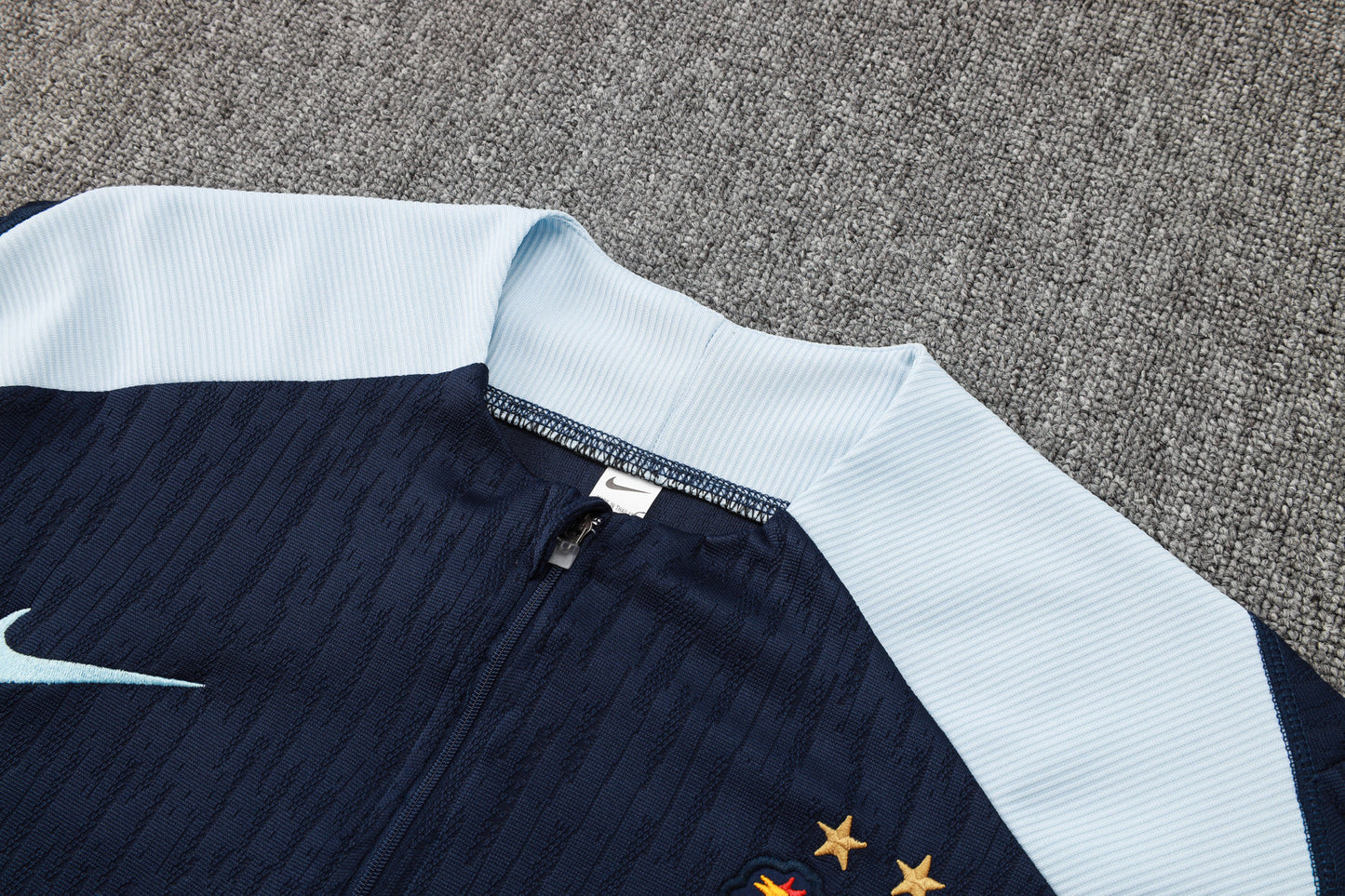 France Away Tracksuit 24/25 Black - Pro Soccer Jersey