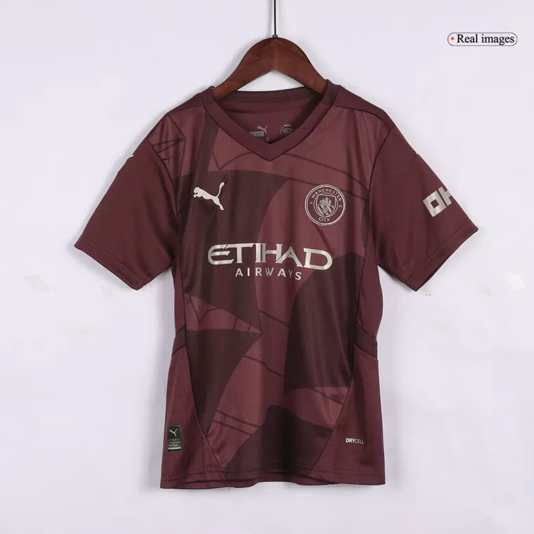 Kids Manchester City 3rd 24/25 Fan Version