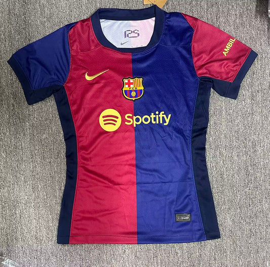 Women's Barcelona Home 24/25 Fan Version - Pro Soccer Jersey