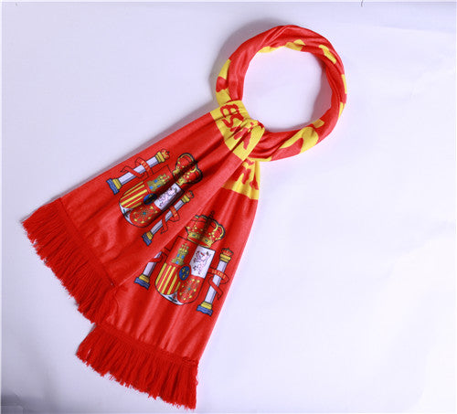 Spain Scarf - Pro Soccer Jersey