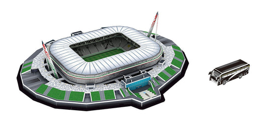 Juventus Allianz Stadium 3D Stadium Puzzle - Pro Soccer Jersey
