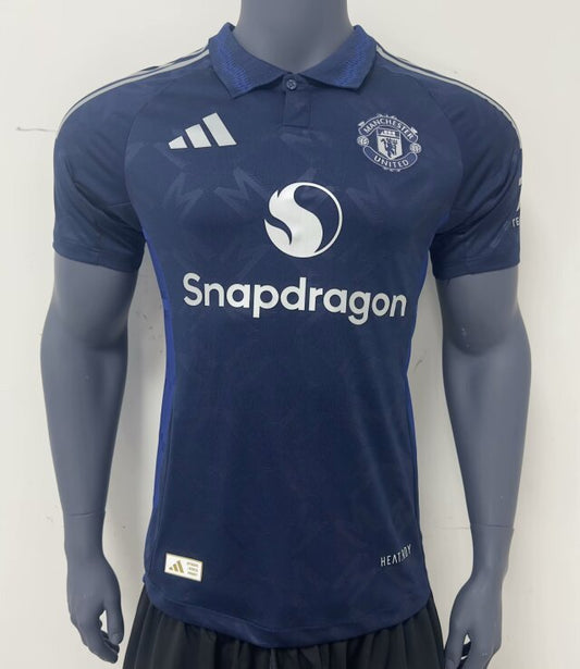 Manchester United Away 24/25 Player Version - Pro Soccer Jersey