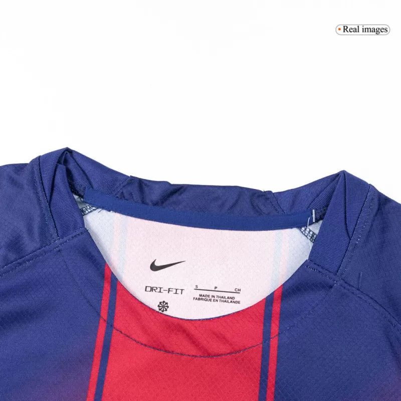 Barcelona Long Sleeve Jersey Home Football Shirt 25/26