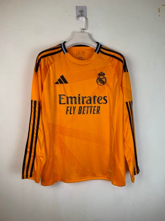Real Madrid Away 24/25 Fan Version LS - Pro Soccer Jersey