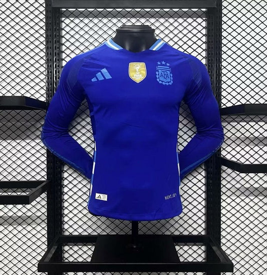 Argentina Away Copa America 24 Player Version LS - Pro Soccer Jersey
