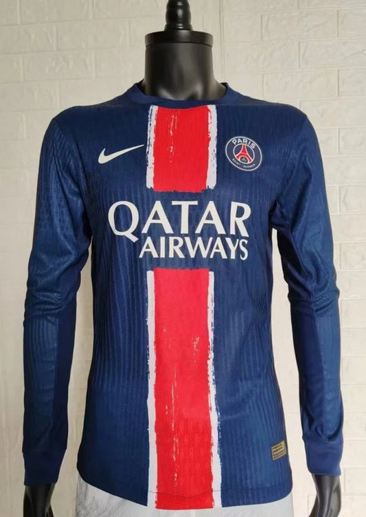 PSG Home 24/25 Player Version LS - Pro Soccer Jersey