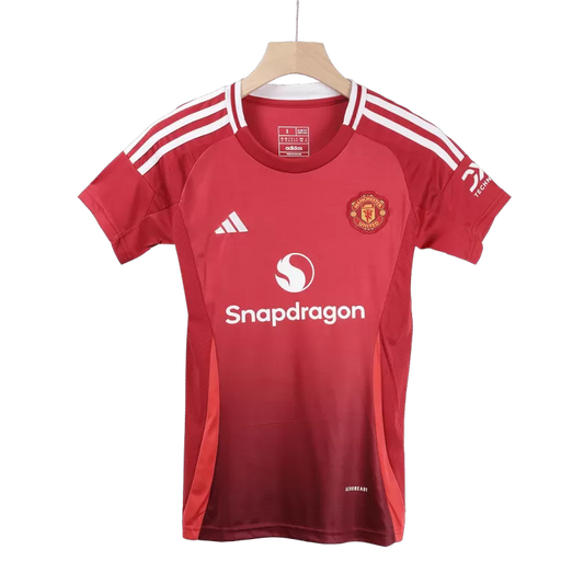 Women's Manchester United Home 24/25 Fan Version - Pro Soccer Jersey