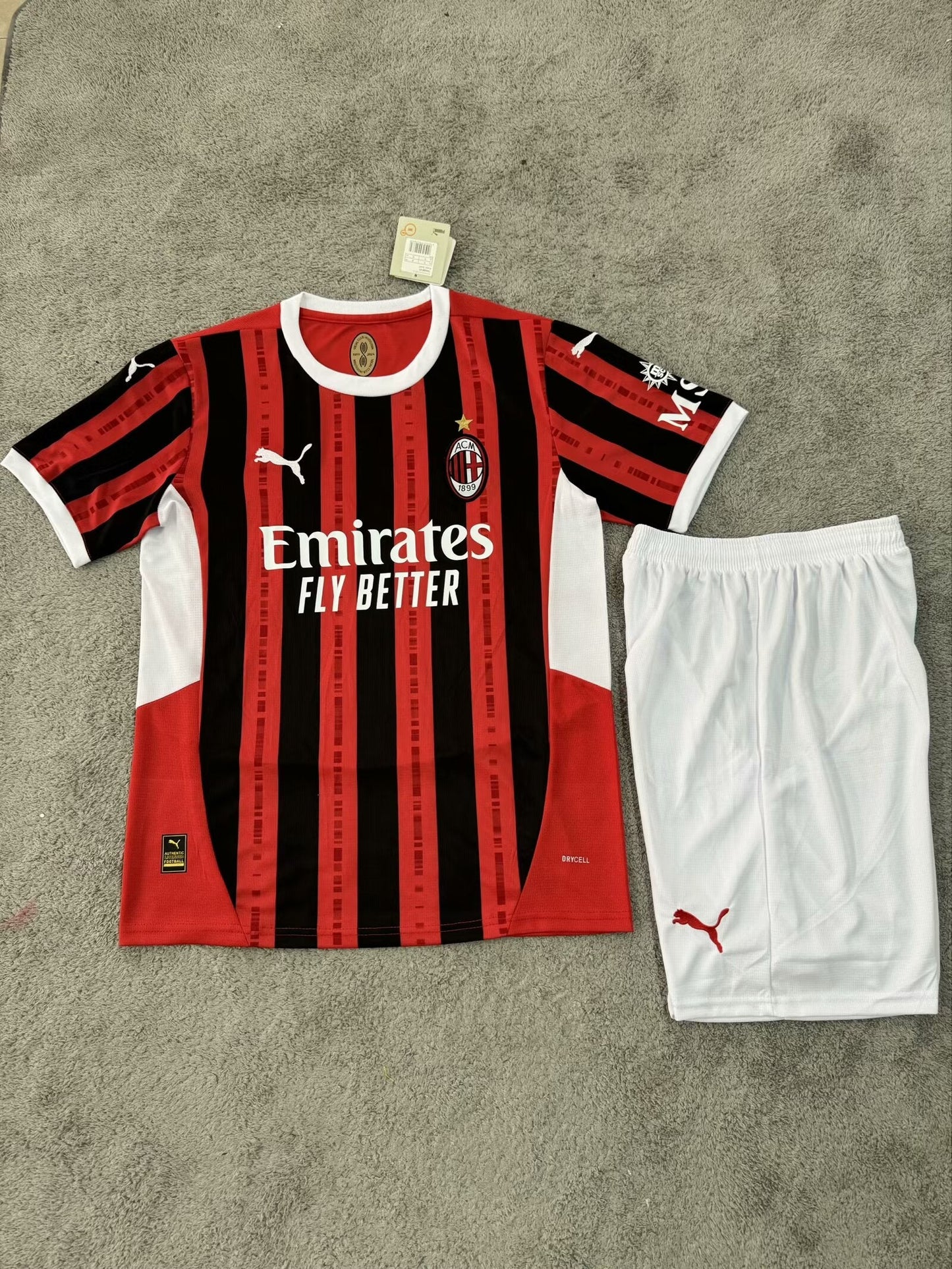 AC Milan Home Kit 24/25 - Pro Soccer Jersey