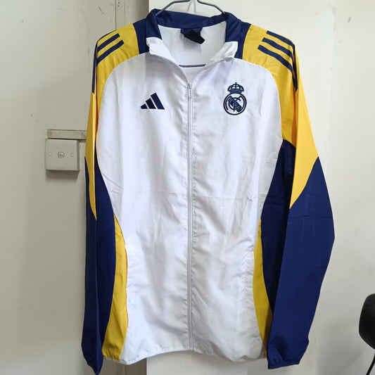 Real Madrid Windbreaker Jacket Home 24/25 - Pro Soccer Jersey