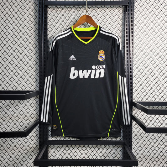 2010/2011 FC Real Madrid Retro Away shirt Long Sleeves : Thaï Quality