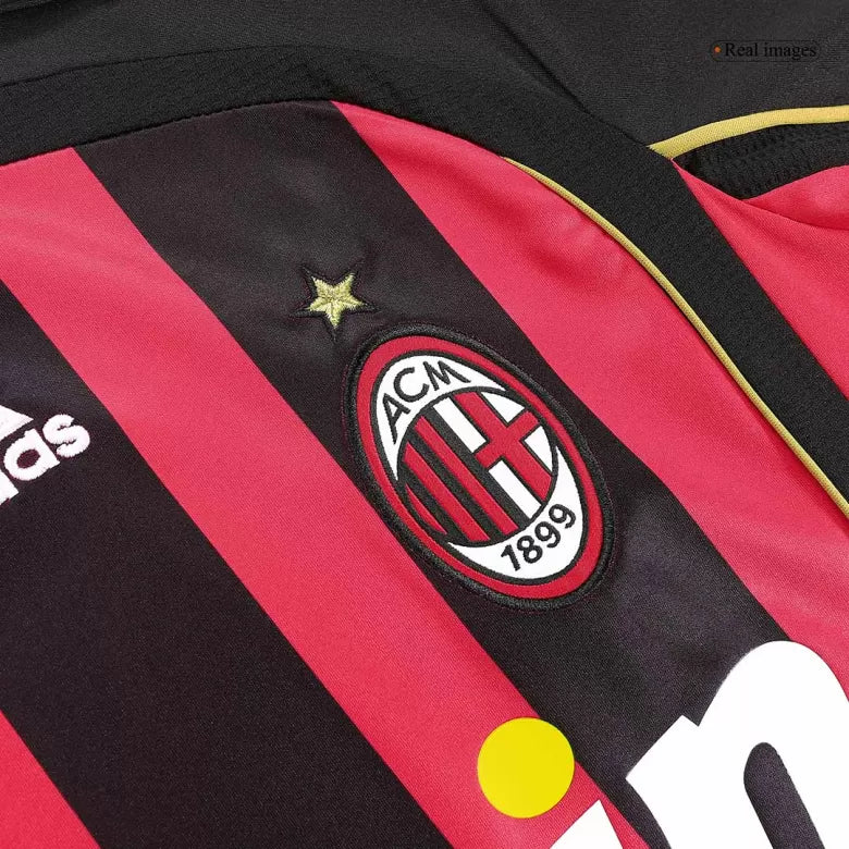 KAKA' #22 AC Milan Retro Home 2006/07 LS
