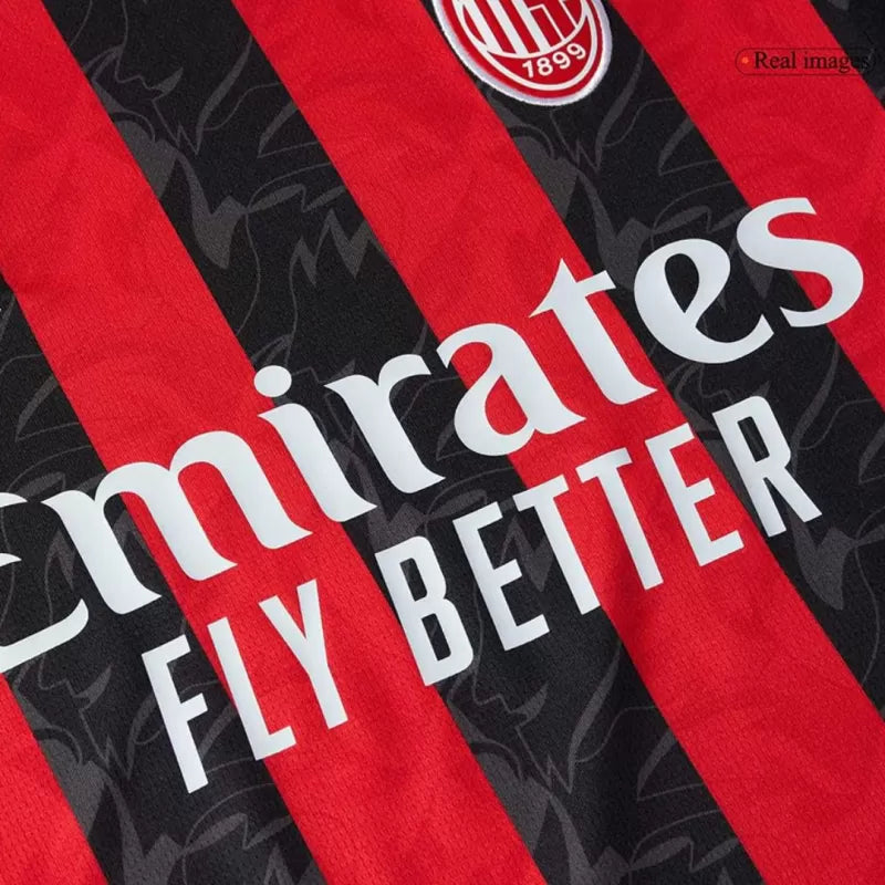 AC Milan Soccer Home Shirt 2025/26