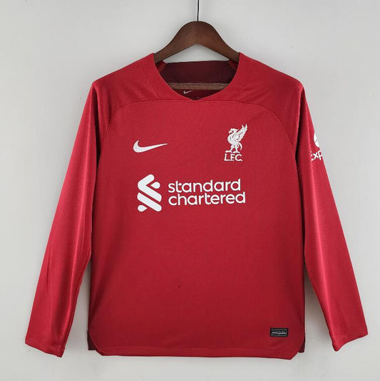 22-23 long sleeve Liverpool home