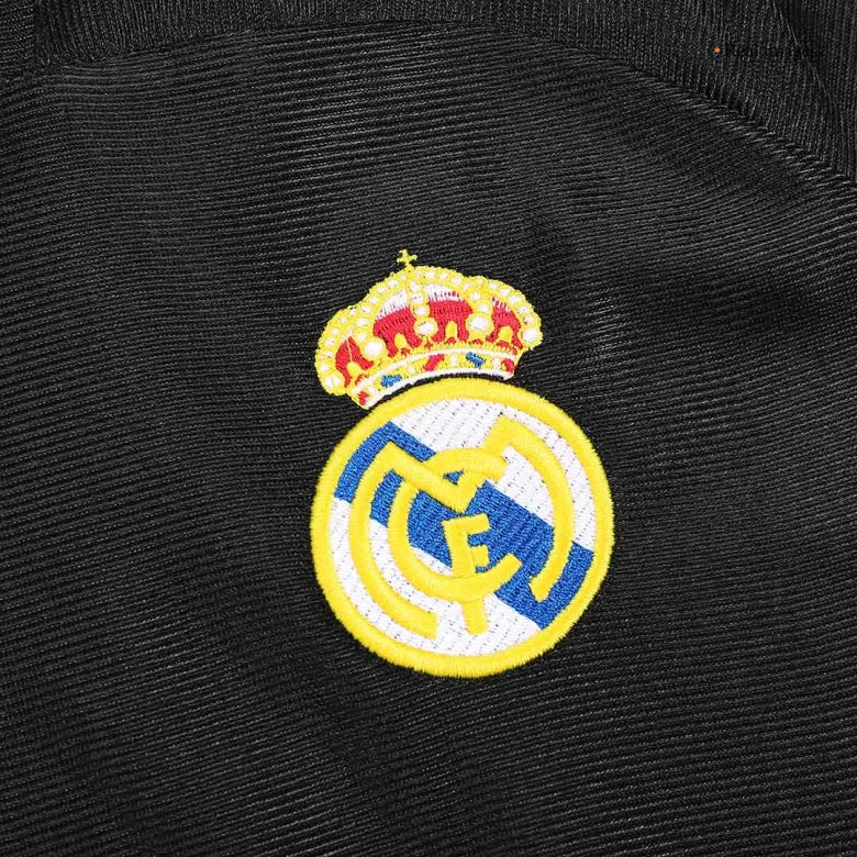 Real Madrid Retro Jersey Away Long Sleeve Soccer Shirt 99/01
