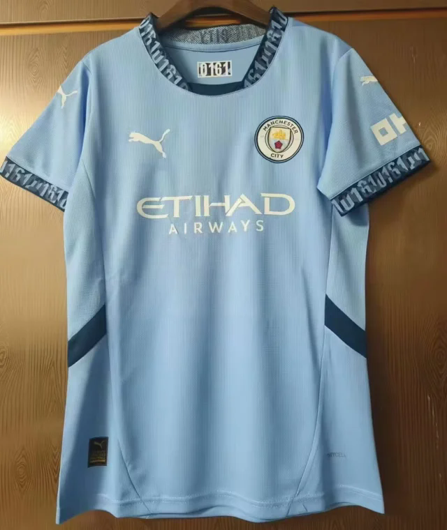 Women's Manchester City Home 24/25 Fan Version - Pro Soccer Jersey