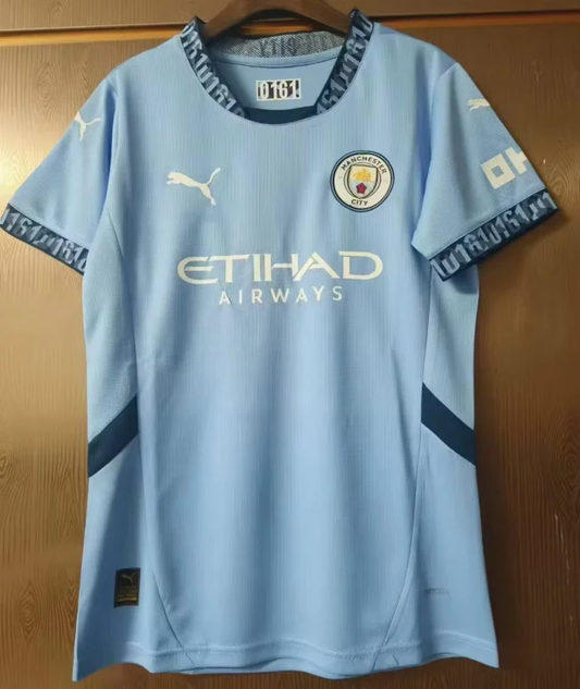 Women's Manchester City Home 24/25 Fan Version - Pro Soccer Jersey