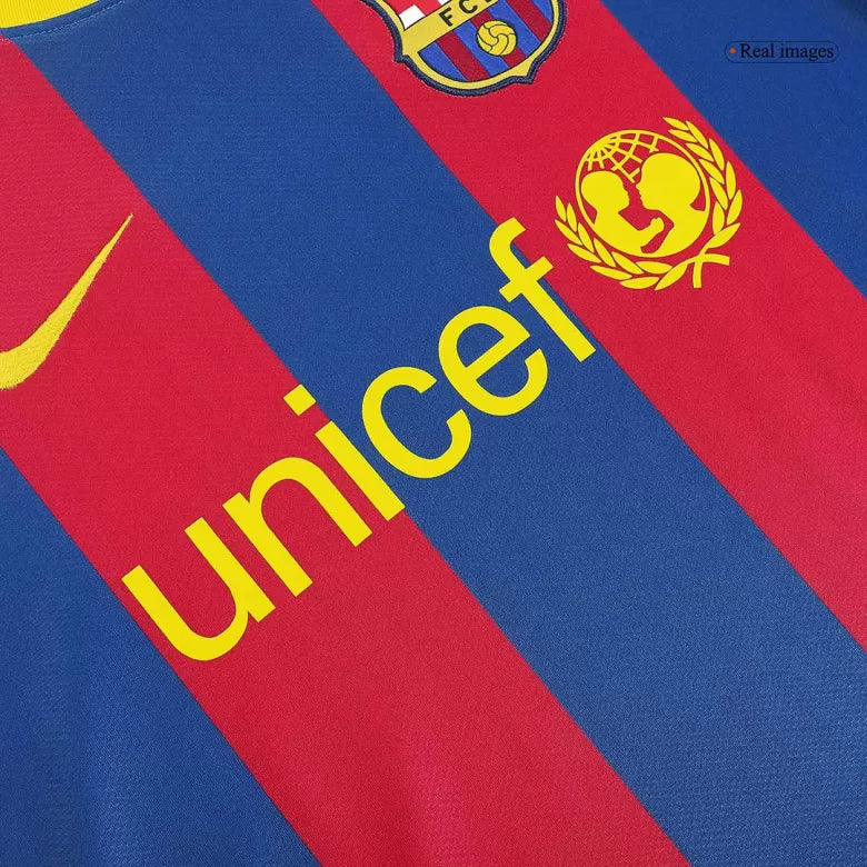 2010/2011 FC Barcelona Retro Home shirt : Thaï Quality