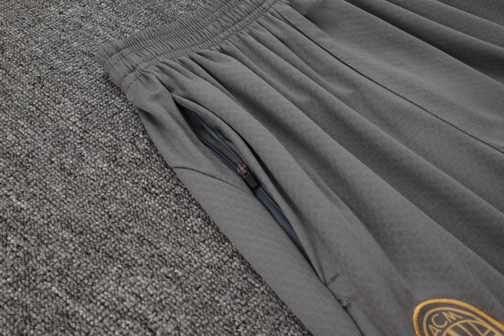 AC Milan Gray Tracksuit 24/25 - Pro Soccer Jersey