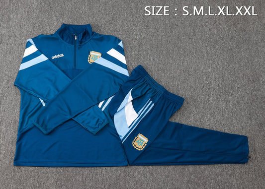 Argentina Tracksuit 24/25 Retro Edition - Pro Soccer Jersey