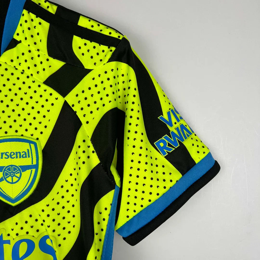 2023/2024 Arsenal FC Third Away Set Kids Size : Thaï Quality - Pro Soccer Jersey