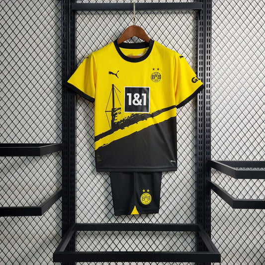 2023/2024 BVB Dortmund Home shirt Kids Size : Thaï Quality - Pro Soccer Jersey