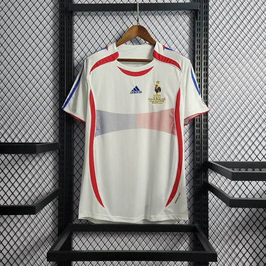 2006 FIFA World Cup France Retro away shirt : Thaï Quality - Pro Soccer Jersey