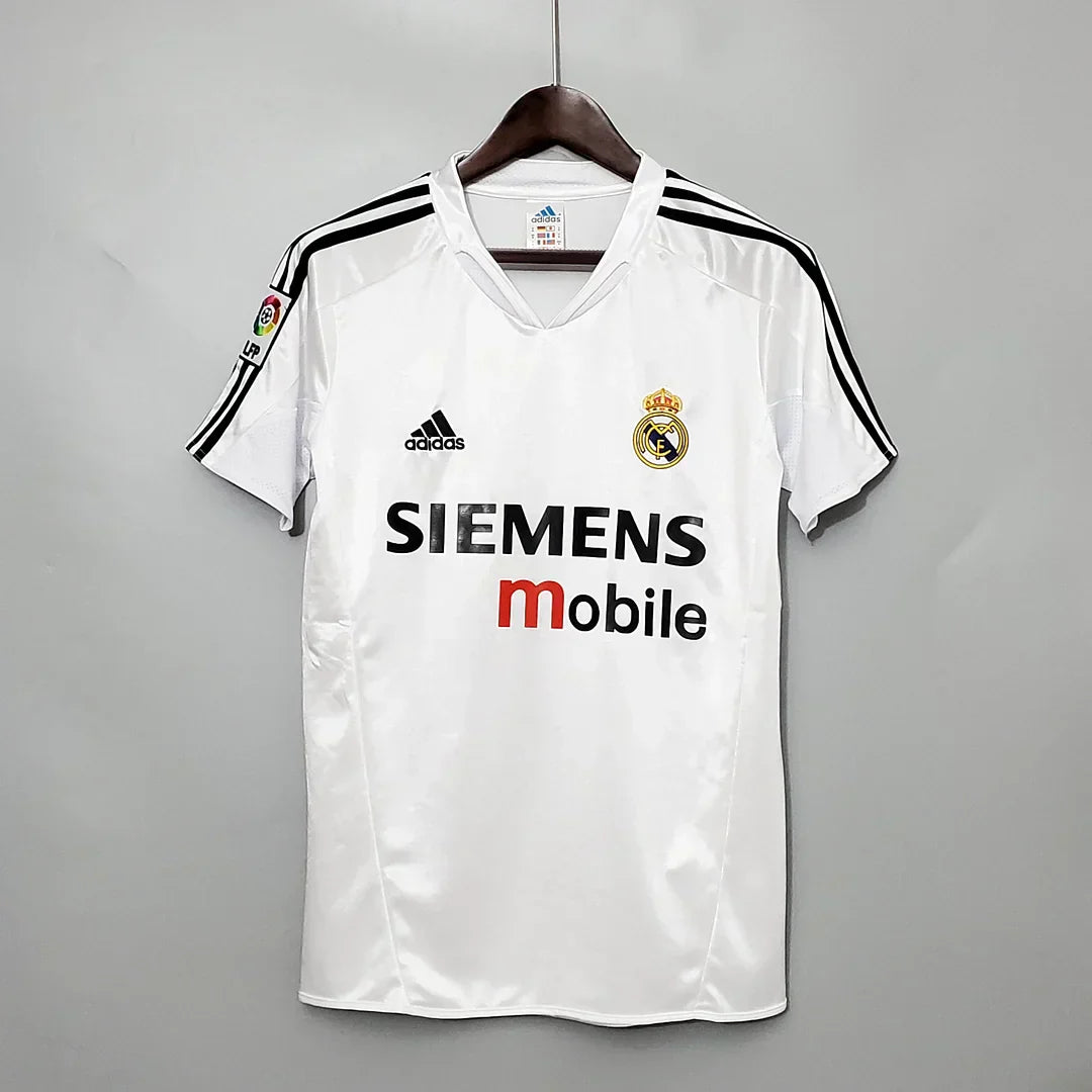 2005/2006 FC Real Madrid Retro Home shirt : Thaï Quality - Pro Soccer Jersey