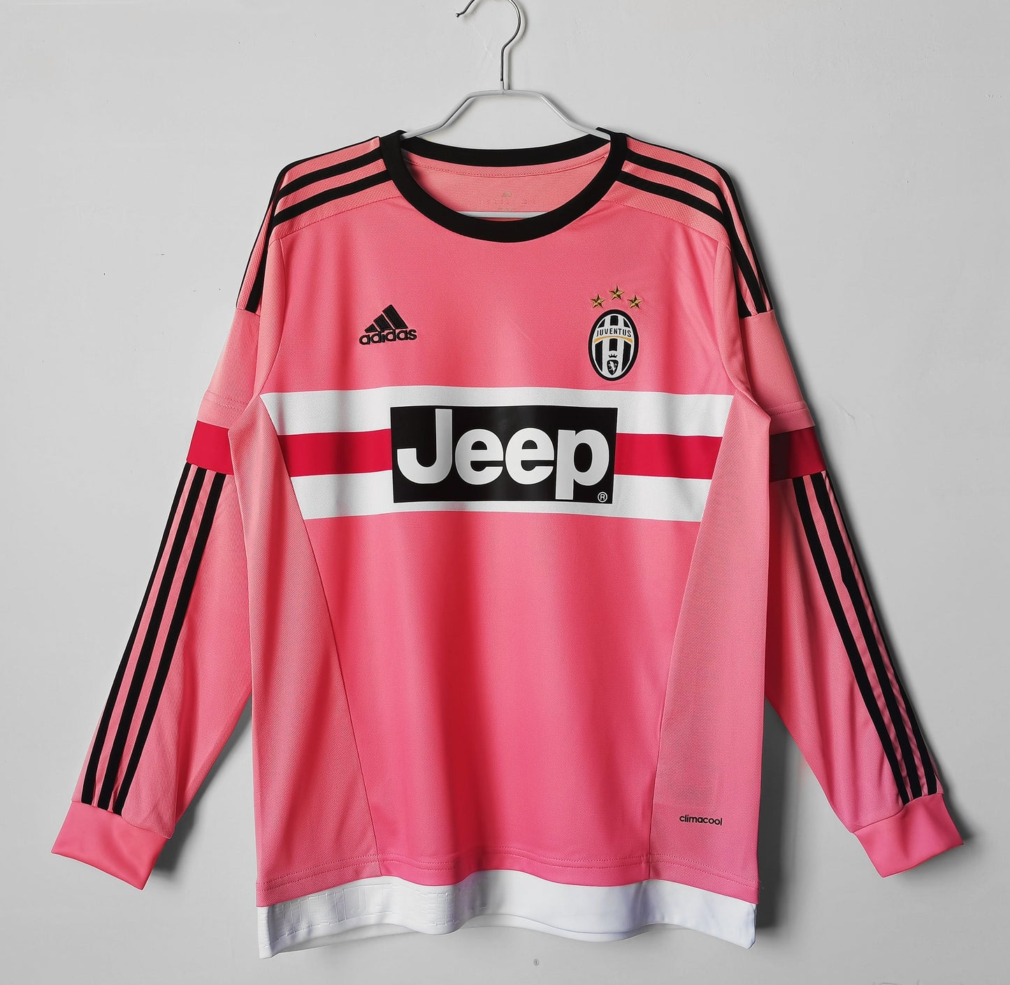 2015/2016 Juventus FC Retro away shirt Long Sleeves : Thaï Quality - Pro Soccer Jersey