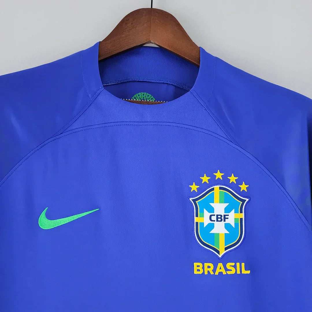 2022 FIFA World Cup Brazil away shirt : Thaï Quality - Pro Soccer Jersey