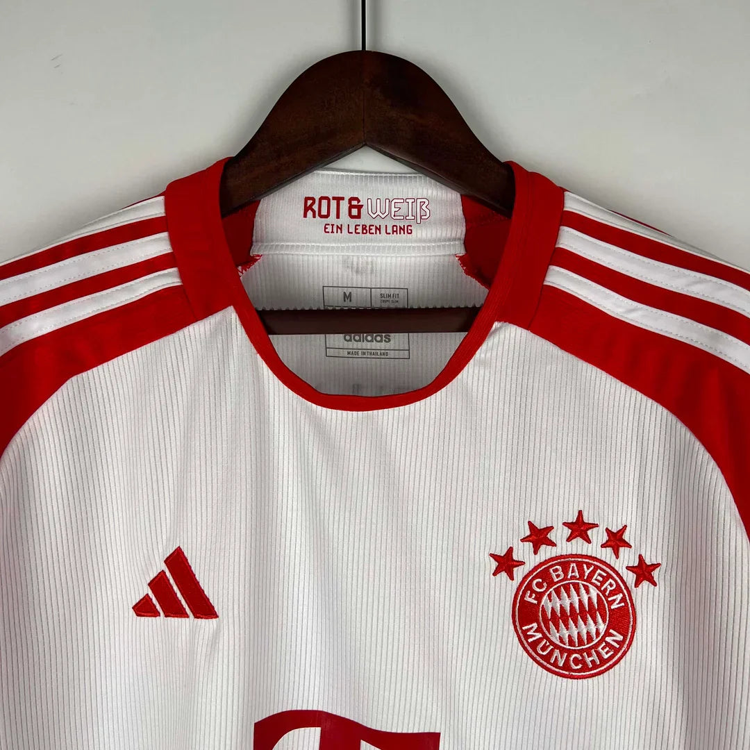 2023/2024 FC Bayern Munich Home shirt Long Sleeves : Thaï Quality - Pro Soccer Jersey