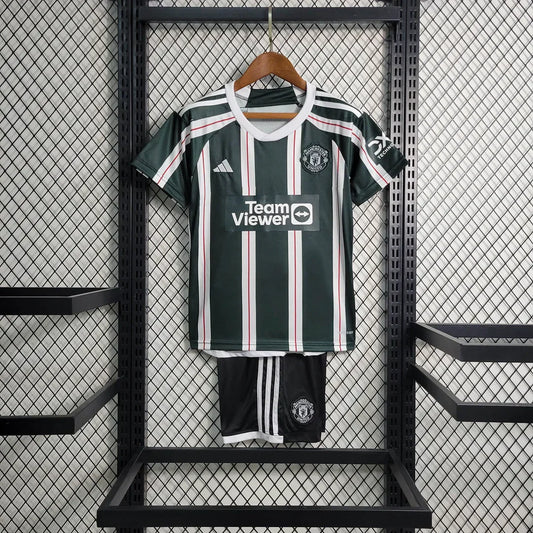 2023/2024 Man United Third away Set Kids Size : Thaï Quality - Pro Soccer Jersey