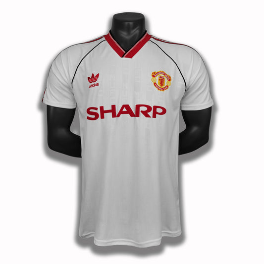 Man United Retro Home/Away shirt : Thaï Quality - Pro Soccer Jersey